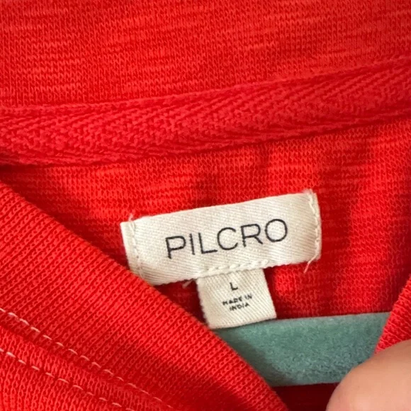 Anthropology Red Number 09 Long Sleeve Tee - Picture 2 of 2